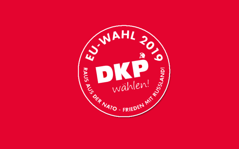 blogeu1 - DKP kandidiert zur EU-Wahl - Blog - Blog