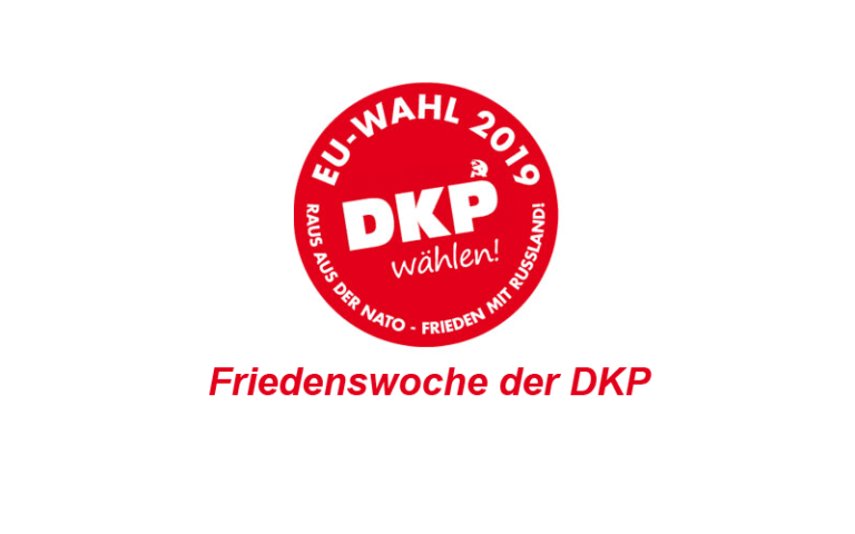 blogwoche - Friedenswoche der DKP - Kundgebung in Münster - - Blog