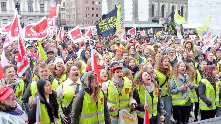 verdi - ﻿Solidarität mit den Streikenden der Sana Kliniken in Berlin und Sommerfeld - Blog - Blog