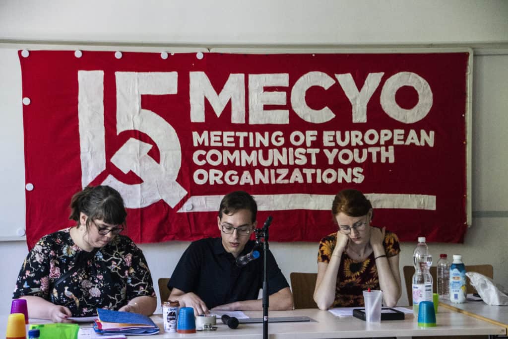 IMG 2509 1024x683 1 - 15. Treffen Europäischer Kommunistischer Jugendorganisation in Linz - - Blog