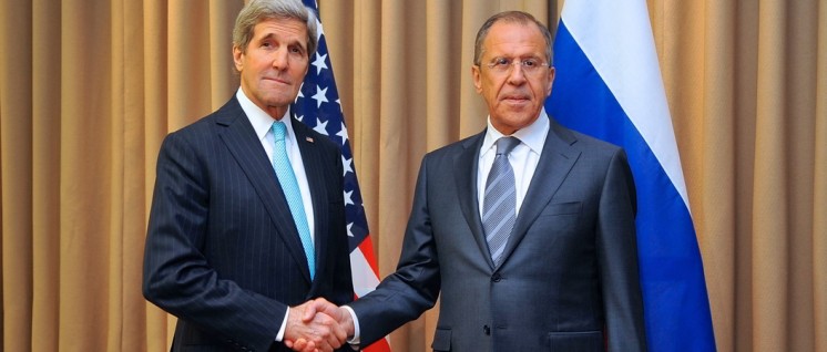 Die Außenminister der USA, John Kerry, und Russlands, Sergei Lawrow (r.) (Foto: U.S. Department of State)