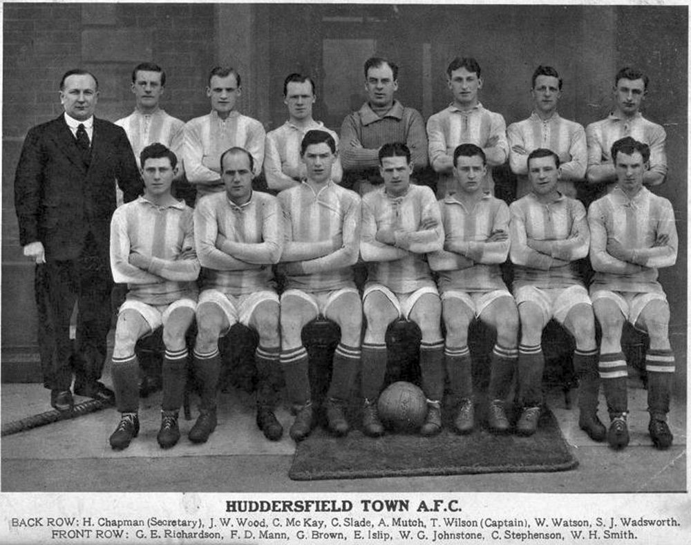 Hudderfield Town A.F.C. 1922. Ganz ähnlich wie heute.
