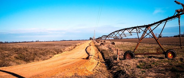 Wasser für die Felder wird knapp – Anlagen stehen still. (Foto: gemeinfrei)