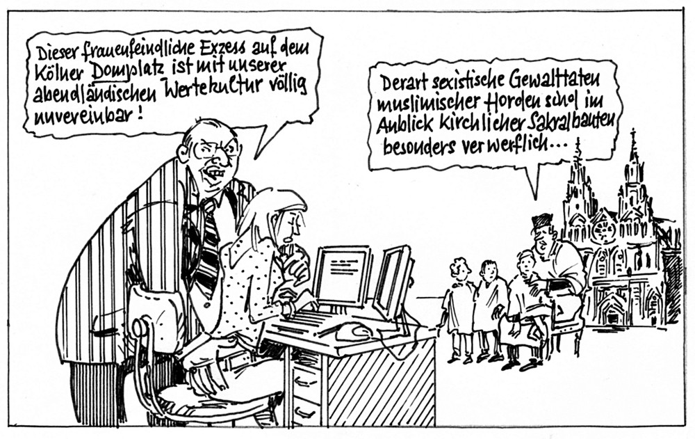 bernd buecking 22 - Bernd Bücking - Karikatur der Woche - Politik
