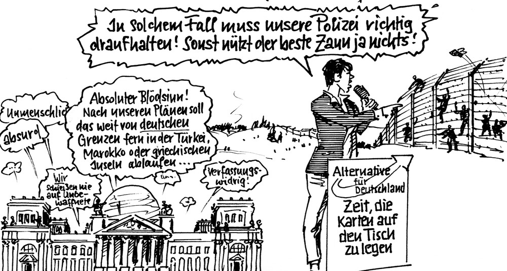 bernd buecking 24 - Bernd Bücking - Karikatur der Woche - Politik