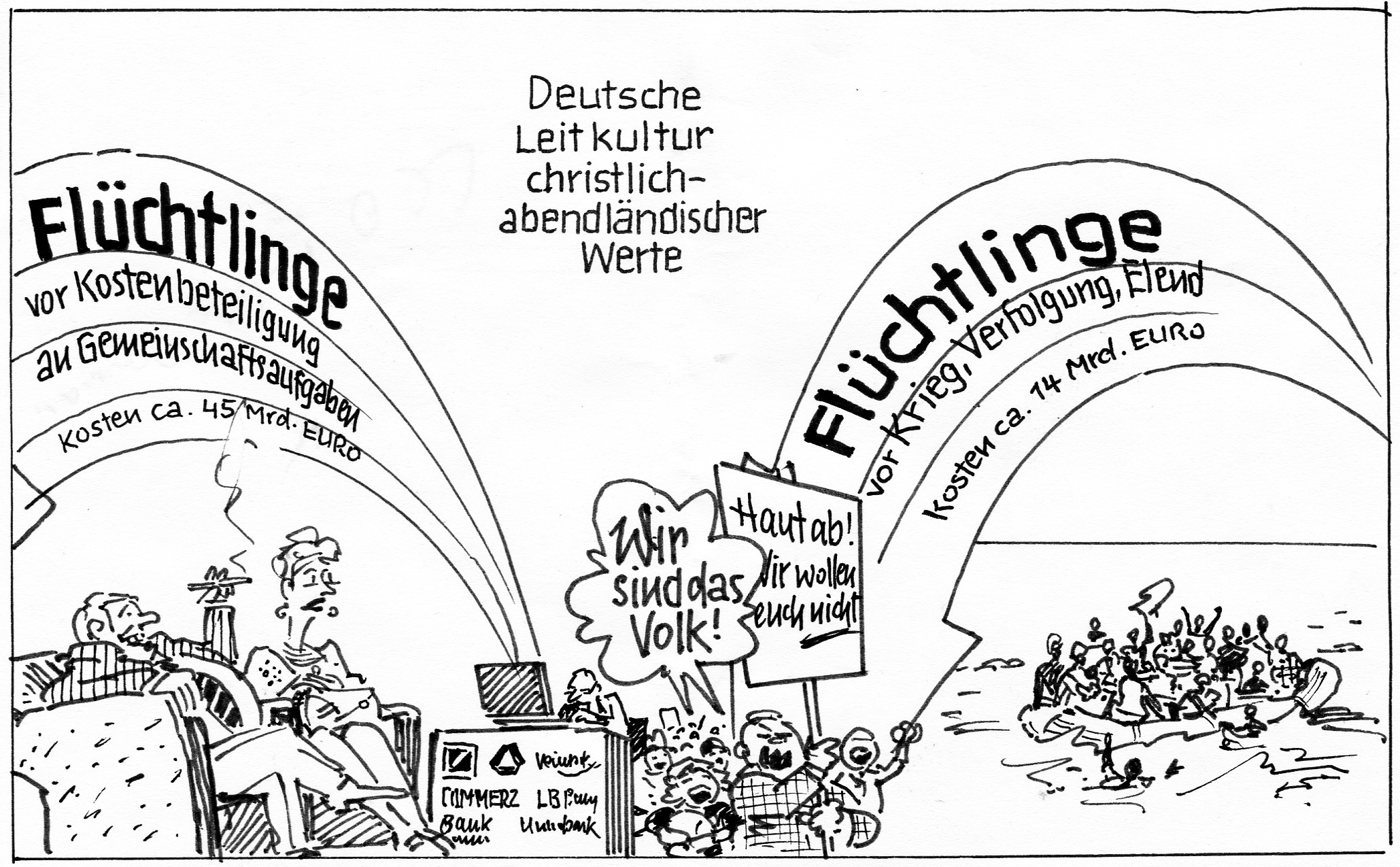 bernd buecking 31 - Bernd Bücking - Karikatur der Woche - Politik