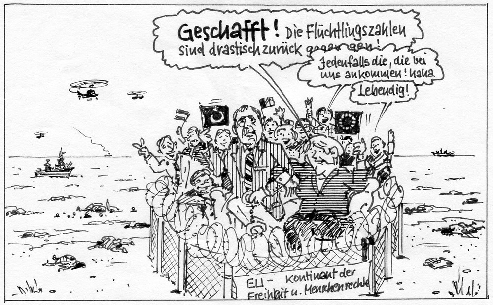 bernd buecking 37 - Bernd Bücking - Karikatur der Woche - Politik