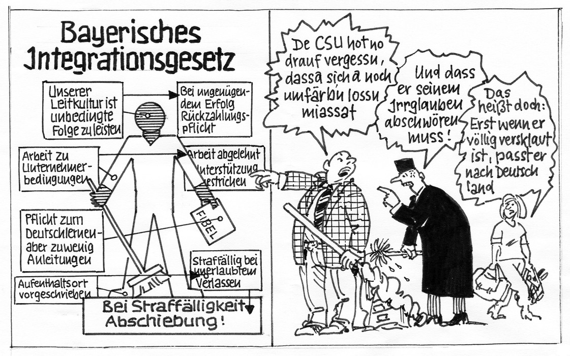bernd buecking 38 - Bernd Bücking - Karikatur der Woche - Politik