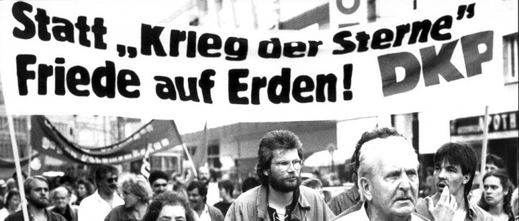 Antikriegstag 1987, Düsseldorf (Foto: UZ-Archiv)
