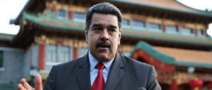 Venezuelas Präsident Nicolás Maduro versucht mit chinesischer Hilfe die Krise in seinem Land zu bekämpfen (Peking, 15. 9) (Foto: twitter.com/nicolasmaduro)