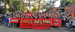 Die SDAJ solidarisierte sich auf dem „Festival der Jugend“ mit der Keupstraße. (Foto: SDAJ)