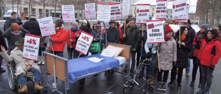 Sozialpartnerschaft Ade? Auch in den österreichischen Tarifauseinandersetzungen im Sozialwesen geht es zunehmend um Entlastung. (Foto: GPA-djp)