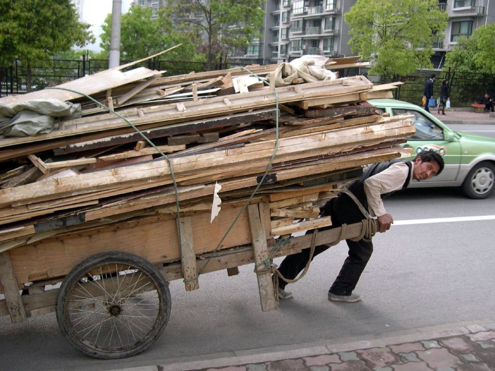 Noch gibt es überall in China Wanderarbeiter