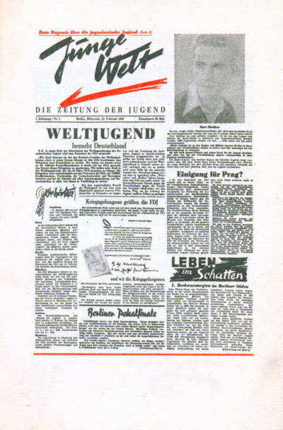 die groesste zeitung der ddr - Die größte Zeitung der DDR - junge Welt, Medien - Im Bild