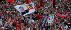 Solidaritätsdemonstration mit Lula am 24. Januar 2018 Porto Alegre (Foto: telesur)