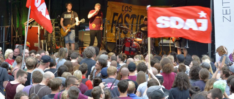 Alle zwei Jahre veanstaltet die SDAJ ihr Festival der Jugend (Foto: Thomas Brenner)