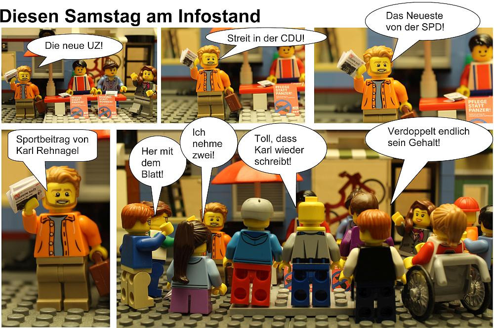 diesen samstag am infostand - Diesen Samstag am Infostand - - Vermischtes