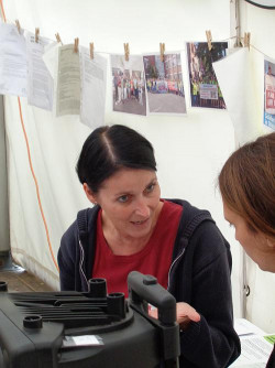 Alexandra Willer ist Mitglied der Streikleitung am Uniklinikum Essen