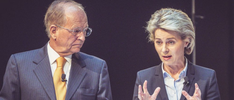 (Foto: [url=https://commons.wikimedia.org/wiki/File:Wolfgang_Ischinger_und_Ursula_von_der_Leyen_MSC_2017.jpg]Mueller /MSC[/url])