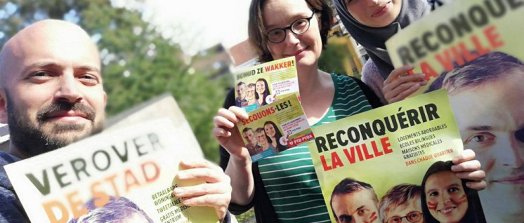 Wahlkämpfer der Partei der Arbeit. (Foto: PTB/PvdA)