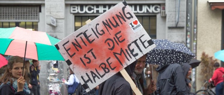 Mieterdemonstration in Berlin im September 2017 (Foto: Bjoern Kietzmann)