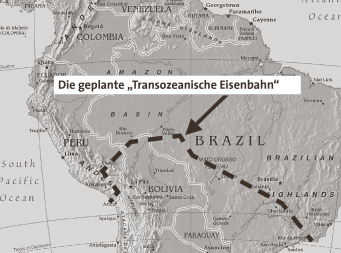 Die geplante „Transozeanische Eisenbahn“