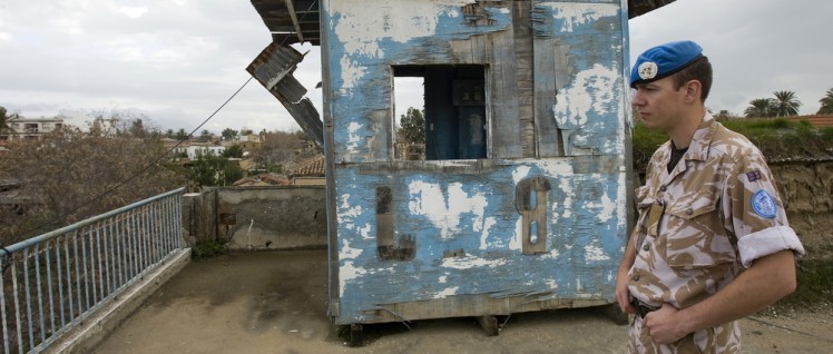 In der von den Vereinigten Nationen kontrollierten Pufferzone sind Blauhelme der „United Nations Peacekeeping Force“ in Zypern (UNFICYP) stationiert. (Foto: UN Photo/Eskinder Debebe)