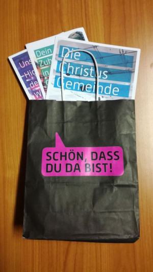 Das Goodie-Bag der „Christus-Gemeinde“