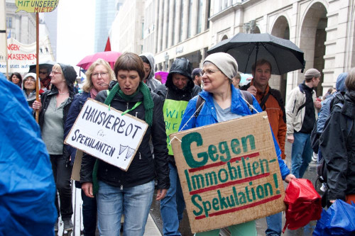 keine rendite mit der miete 1 - Keine Rendite mit der Miete! - Demo, Mieten/Wohnen - Politik