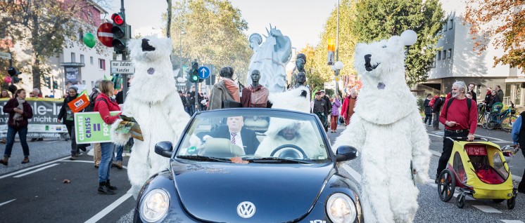 Wenn die Polkappe schmilzt, brauchen die Eisbären Asyl. Wir schaffen das. (Foto: Markus Feger)