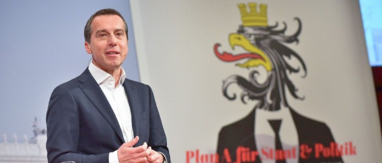 Österreichs Kanzler Ch. Kern hat das vom Kapital verlangte Soll nicht erfüllt. (Foto: [url=https://www.flickr.com/photos/sozialdemokratie/33516491136]SPÖ Presse und Kommunikation[/url])