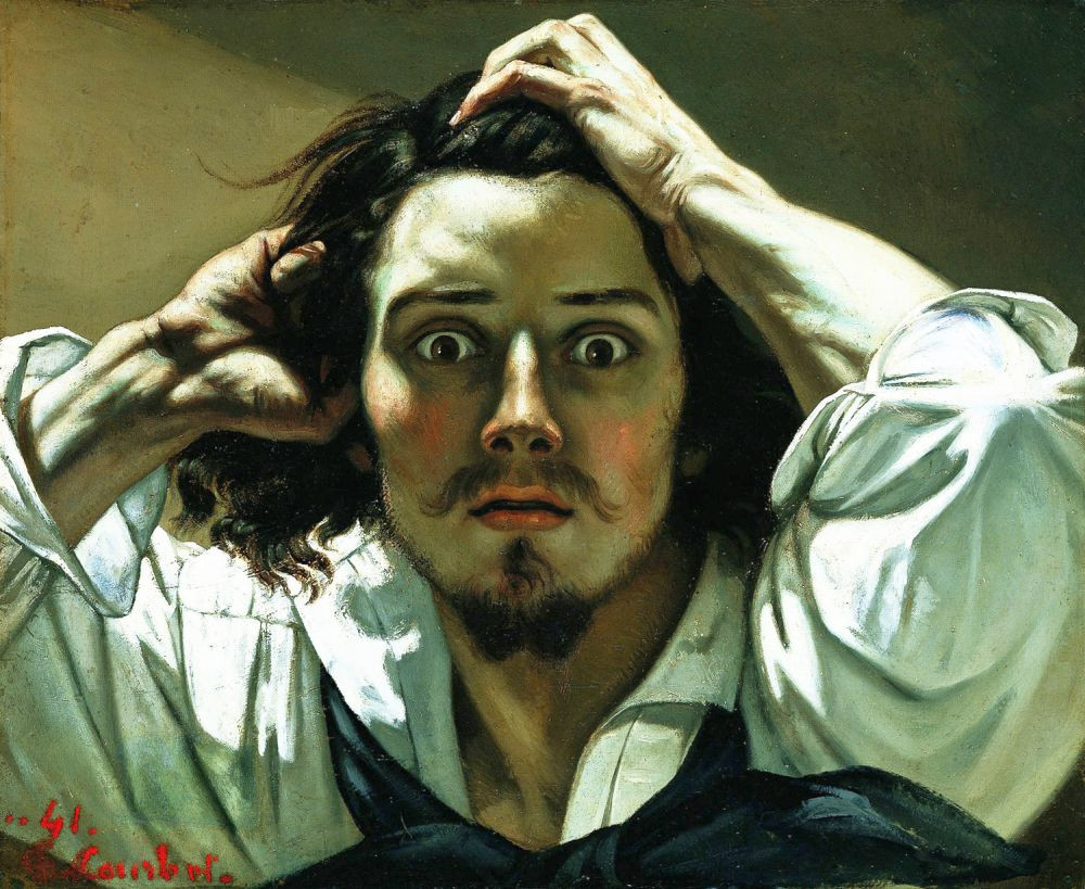 Selbstporträt „Der Verzweifelte“, 1844/45