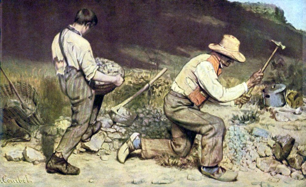 „Die Steinklopfer“, 1849