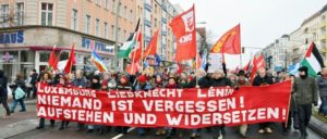 Luxemburg-Liebknecht-Demonstration 2016 (Foto: Uwe Hiksch)
