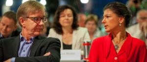 Was will die Linkspartei für die Bundestagswahlen? Die Fraktionsvorsitzenden Dietmar Bartsch und Sahra Wagenknecht (Foto: Die Linke)