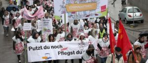 Am 8. März demonstrierten Tausende in Saarbrücken für mehr Personal im Krankenhaus. (Foto: ver.di)