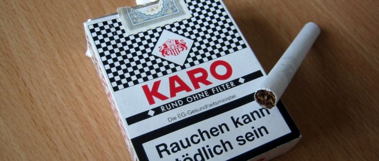 Nichts als heiße Luft (Foto: [url=https://de.wikipedia.org/wiki/Karo_(Zigarettenmarke)#/media/File:Zigarettenschachtel_Karo_mit_Zigarette.jpg]Conrad Nutscha[/url])
