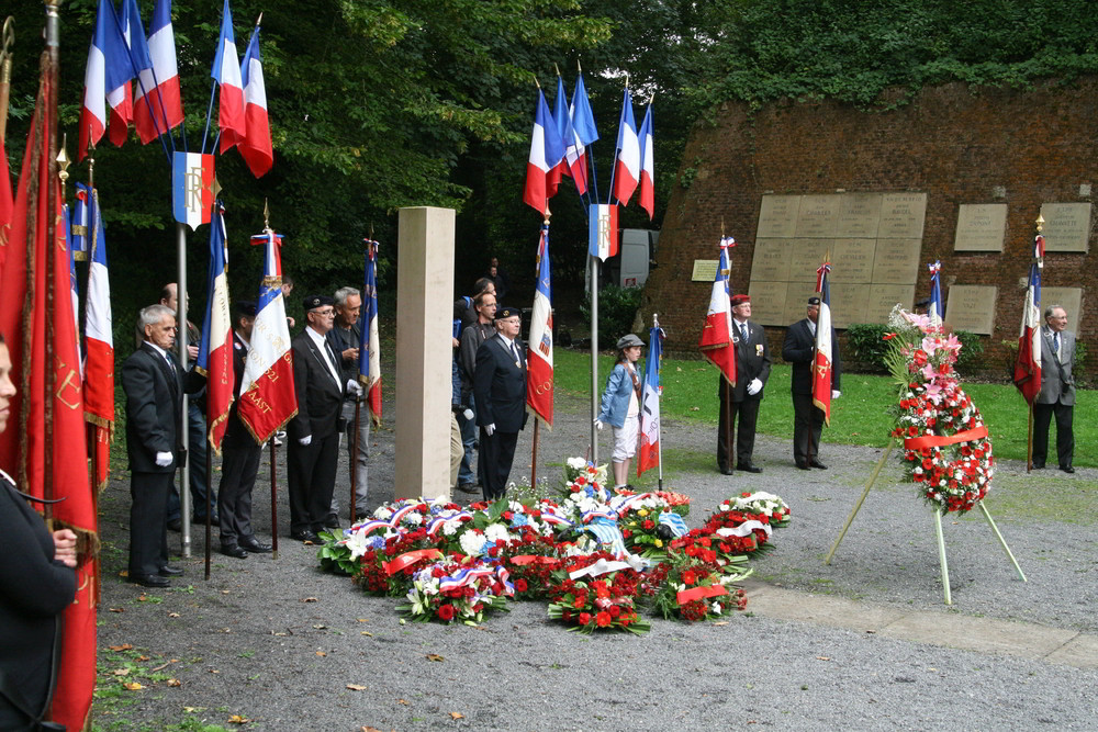 Gedenken an die 218 ermordeten Widerstandskämpfer in Arras/Pas de Calais