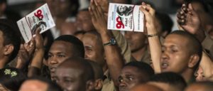 Weltweit feierten Revolutionäre und Freunde des sozialistischen Kubas wie hier in Havanna den 90. Geburtstag von Fidel Castro. (Foto: Ismael Francisco/Cubadebate)