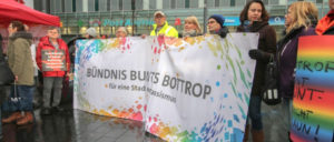 Bündnis Buntes Bottrop für eine Stadt ohne Rassismus (Foto: Peter Köster)