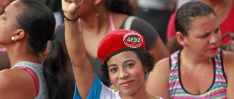 Demonstration zur Unterstützung der Verfassunggebenden Versammlung und für den Frieden 2017 in Caracas (Foto: Ciudad MCY)