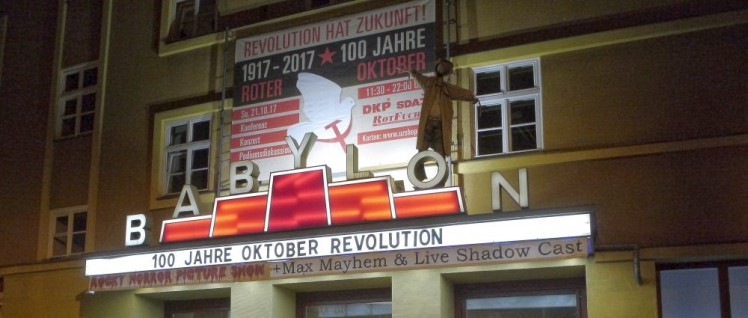 100 Jahre Roter Oktober im Babylon (Foto: Frank Kopperschläger)