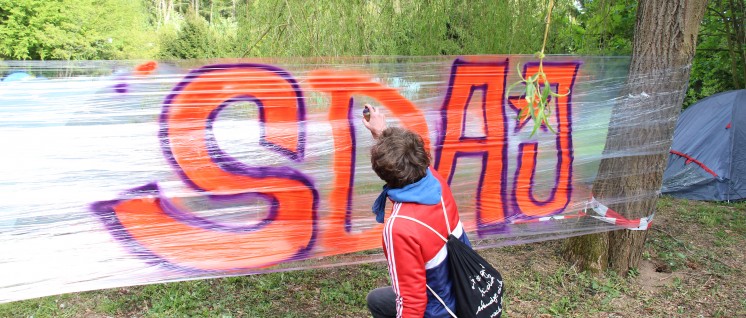 Alle zwei Jahre führt die SDAJ (Sozialistische Deutsche Arbeiterjugend) im Süden, Norden, Osten und im Westen Camps über Pfingsten durch. (Foto: SDAJ)