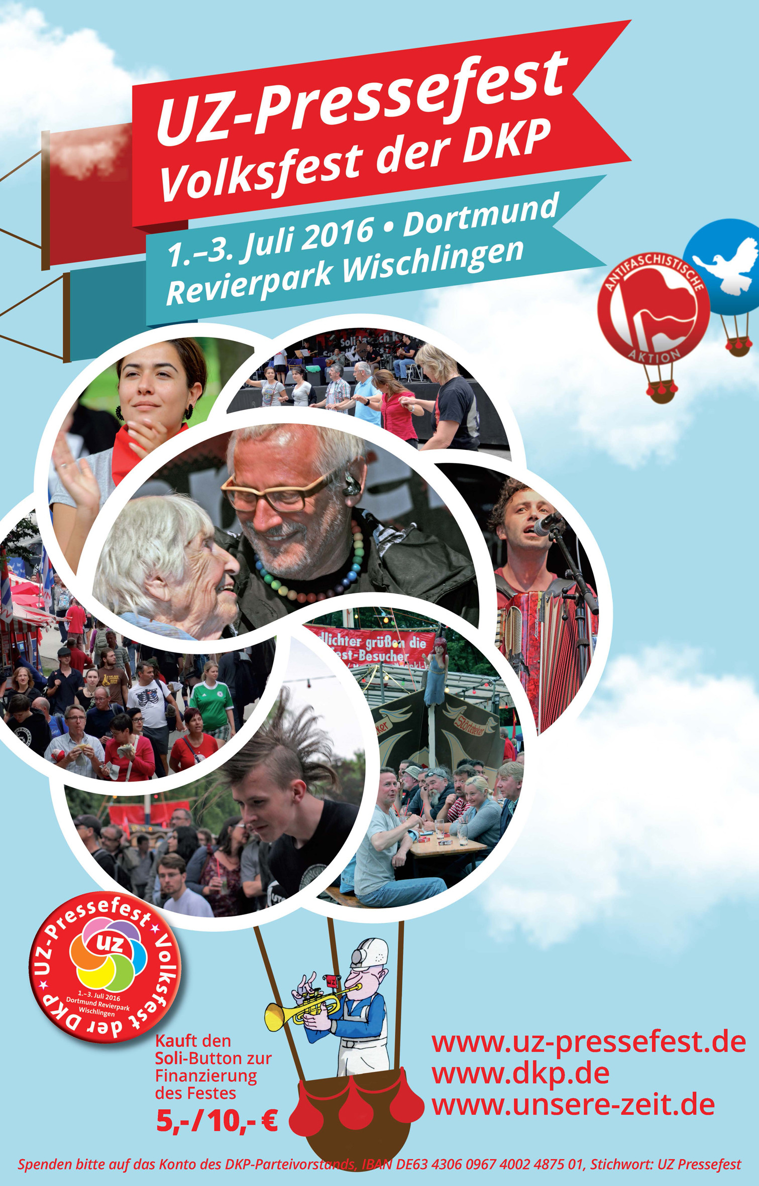 uz pressefest volksfest der dkp - UZ-Pressefest - Volksfest der DKP - UZ-Pressefest 2016 - Kultur