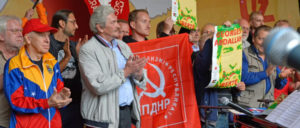 Einige der internationalen Gäste aus insgesamt 35 Kommunistischen und Arbeiterparteien (Foto: Tom Brenner)