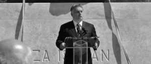 In antidemokratischer und nationalistischer Tradition: Viktor Orban bei der Wiedereinweihung des 1945 zerstörten Denkmals für den ehemaligen Ministerpräsidenten Istvan Tisza. (Foto: Derzsi Elekes Andor / wikimedia.org / CC BY-SA 3.0)