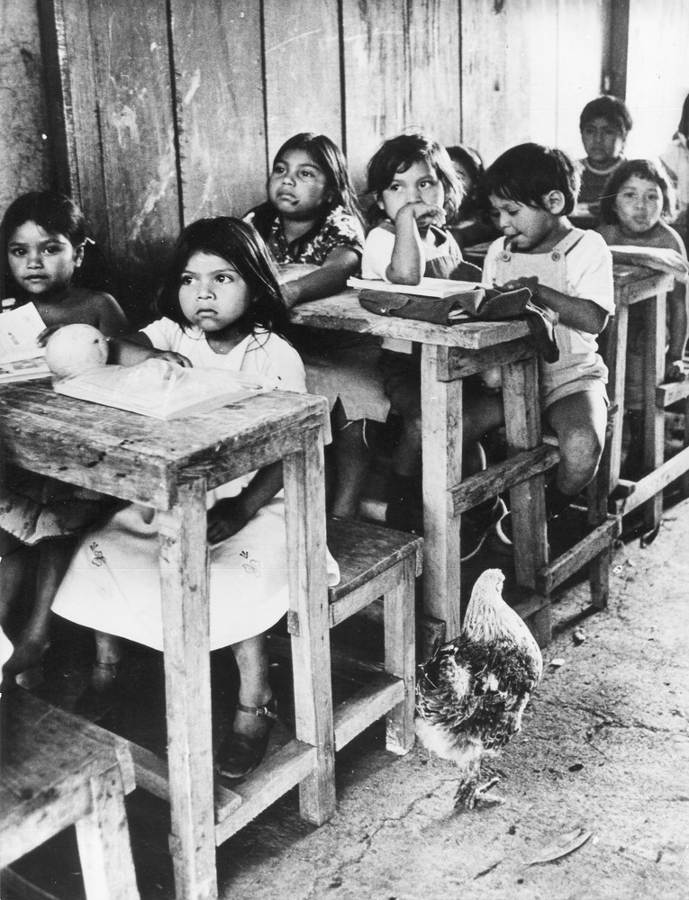 Im befreiten Nikaragua können Kinder selbst in den abgelegensten Gebieten und den kleinsten Dörfern in die Schule gehen.