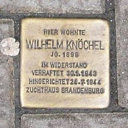 Stolperstein in der Wilhelmstraße 26 in Offenbach am Main