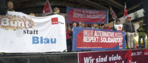Kundgebung am 1. Mai 2017 in Wuppertal (Foto: Jochen Vogler/r-mediabase.eu)