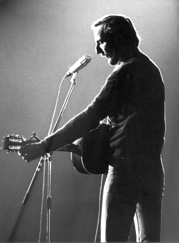 Hannes Wader beim „Festival der Jugend“ in Dortmund, 1978